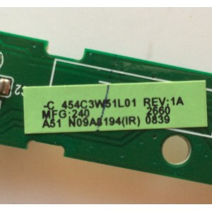 SENSOR TOSHIBA VTV-IR40615-1 / MODELO 40l2200U